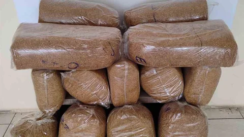 Bafra'da Kaçak Tütün Operasyonu