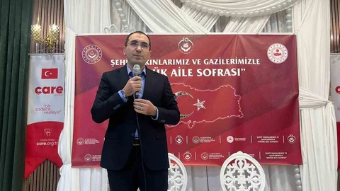 Kütahya'da Şehit Aileleri İftar Sofrasında Buluştu