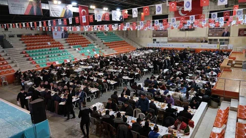 Çorum'da İlk İftar Sofrası Kuruldu