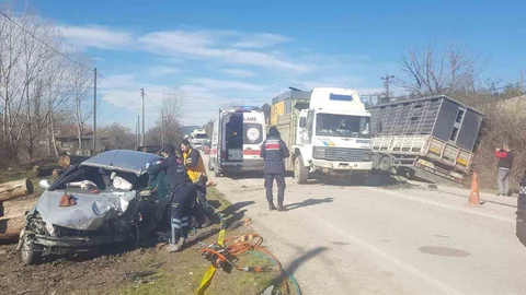 Sakarya'da Ölümcül Trafik Kazası