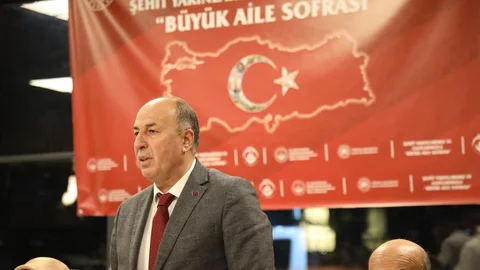 Alaca'da Şehit Ailelerine İftar