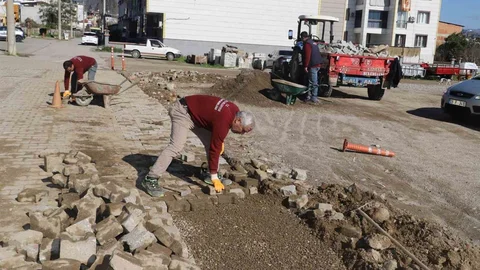 Nazilli'de Yol Yenileme Çalışmaları Başladı