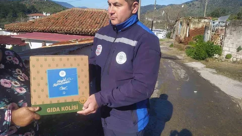 Muğla'da Ramazan Gıda Desteği