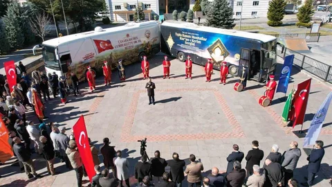 Talas’ta Müze Otobüsleri Yola Çıktı