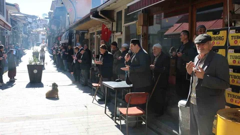 Bolu'da Esnaf Duası Geleneği Devam Ediyor