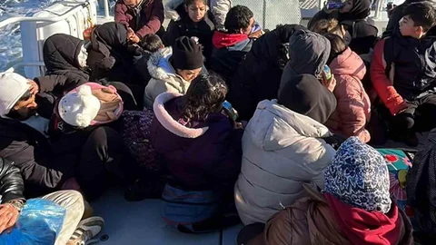 Düzensiz Göçmenler Muğla'da Mahsur Kaldı