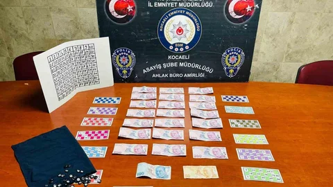Kocaeli'de Tombala Baskını Gerçekleşti