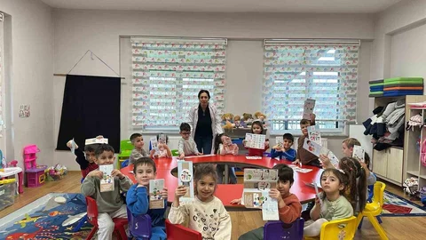 Düzce'de Anaokulu Öğrencilerine Sağlık Eğitimi