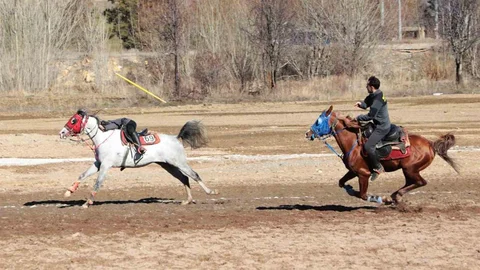 Bayburt'ta Cirit Gösterisi Yapıldı