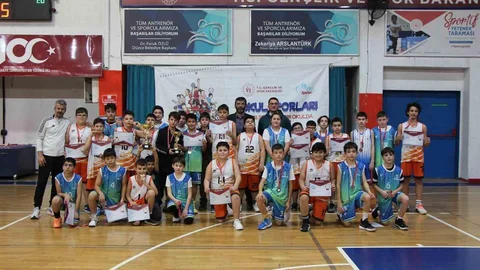 Düzce'de Basketbol Müsabakaları Tamamlandı
