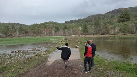Menteşe'de Tarım Arazilerinde Hasar Tespiti Yapılıyor