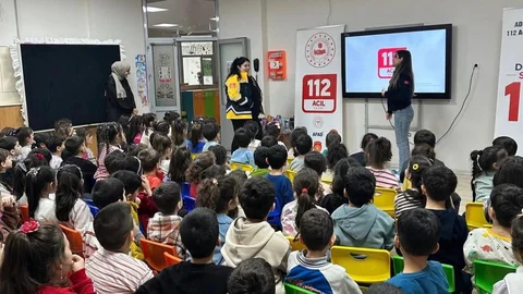 Adıyaman'da Acil Çağrı Eğitimi