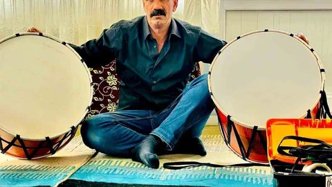 Diyarbakır Çermik'te Davul İmalatı