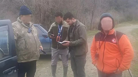 Sinop'ta Avcılara Denetim Yapıldı