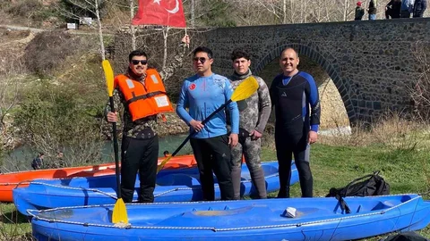 Osmaniye'de Rafting Heyecanı Yaşandı