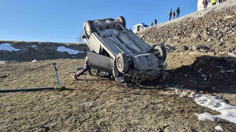 Van'da Trafik Kazası Meydana Geldi