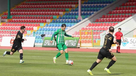 Isparta 32 Spor ile Gebzespor Beraberlik Aldı