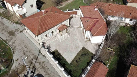 Yozgat'ta Tarihi Cami Görüntülendi