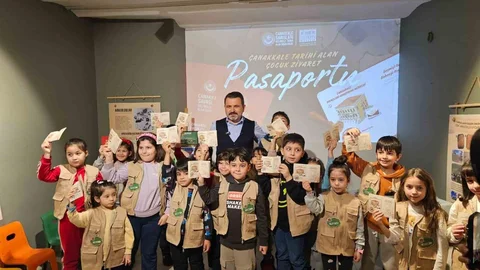 Çanakkale'de Çocuk Ziyaret Pasaportu Projesi