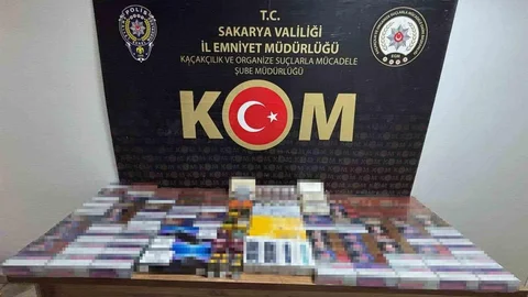 Sakarya'da Kaçakçılık Operasyonu