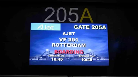 AJet İstanbul'dan Rotterdam'a Uçuş Başlattı