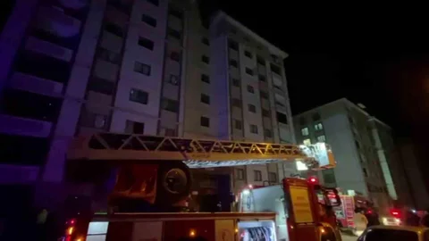 Hatay'da Yangın ve Tüp Patlaması