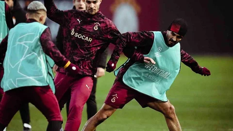 Galatasaray Juventus Maçına Hazırlanıyor