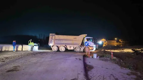 Edirne'de Taşkın Riski Nedeniyle Köprüler Kapandı