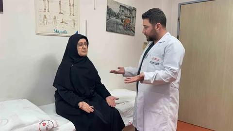 Osmaniye'de 52 Yıl Sonra Kolunu Hareket Ettirdi