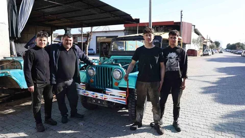 Aydın'da Nostaljik Araçların Tamiri