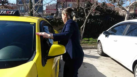 Isparta'da Kadın Taksici Örneği