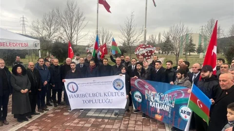 Hocalı Şehitleri İçin Anma Töreni Yapıldı