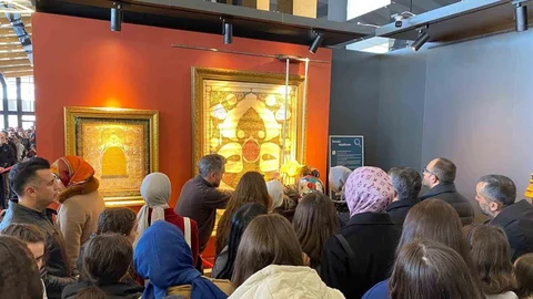 Devlet Korumasındaki Çocuklar Sergiyi Ziyaret Etti