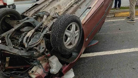 Bolu'da Trafik Kazası: 1 Yaralı