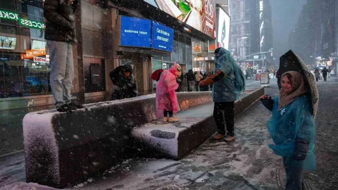 ABD’nin Kuzeydoğusunda Kar Fırtınası Etkili Oldu