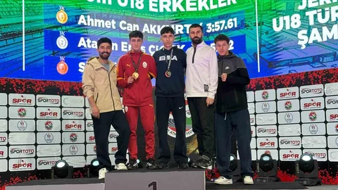 Adil Sani Konukoğlu Spor Lisesi'nden Üç Şampiyonluk
