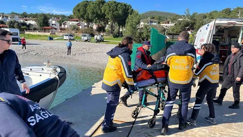Balıkçı Teknesinde Tıbbi Tahliye İşlemi