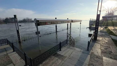 Edirne'de Nehir Debileri Düşüyor