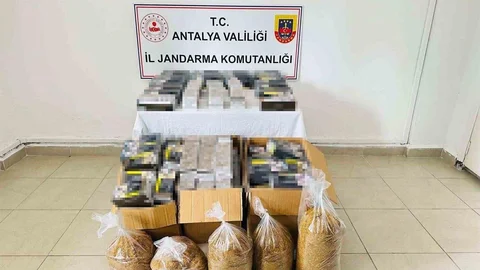 Antalya'da Jandarma Operasyonu