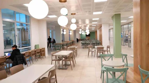 Denizli Kız Yurtlarında Modern Kafeterya Açıldı