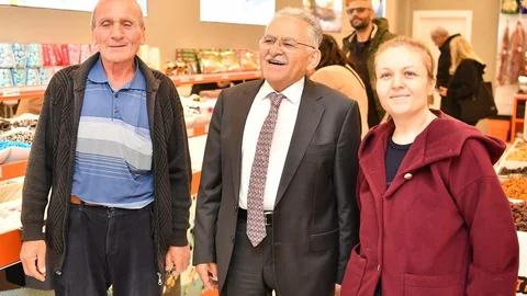 Kayseri'de Başkan Büyükkılıç'ın Ziyareti