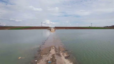 Çamgazi Baraj Göleti Yeniden Dolduruldu