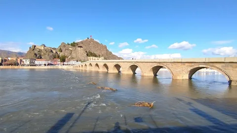 Çorum'da Kızılırmak Nehri Yükseldi