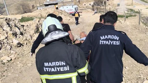 Mardin'de Boş Havuzda Kaza