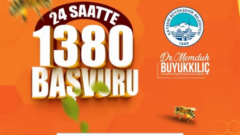 Kayseri'de Arıcılık Projesine Yoğun Talep