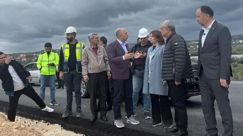 Çeşmeli-Kızkalesi Otoyolu İncelemesi Yapıldı