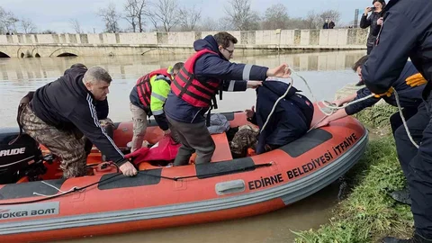 Edirne'de Taşkın Riski ve Tahliye
