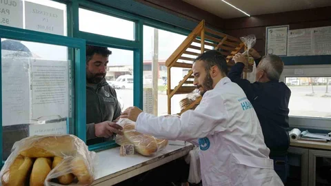 Kahramanmaraş'ta Günlük 50 Bin Ekmek Üretimi