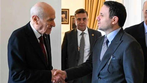 Bakan Gürlek'ten Bahçeli'ye Ziyaret
