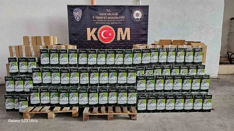 Uşak'ta Zeytinyağı Operasyonu Gerçekleşti